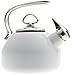 Chantal Enamel-On-Steel 1-4/5-Quart Classic Teakettle, White