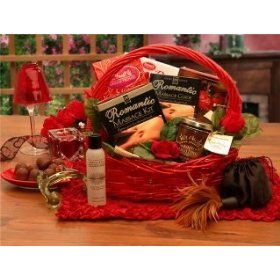 Romantic Massage For Lovers Gift Basket