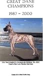 Great Dane Champions, 1987-2000