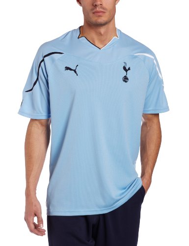 Men's Tottenham Hotspurs Away Shirt Replica (Team Pearl Blue-New Navy-White, Large)