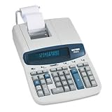 Victor 1530-6 Heavy Duty Commercial Printing Calculator - 10 Character(s) - Fluorescent - Power Adapter Powered - 8.5 x 12.25 x 2.75 - Gray