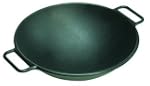 Lodge Pro-Logic P14W3 Cast Iron Wok,...