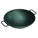 Lodge Pro-Logic P14W3 Cast Iron Wok, Black, 14-inch
