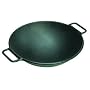Lodge P14W3 14-Inch Pro-Logic Cast-Iron Wok with L&hellip by Lodge