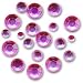 Acryl-Strasssteine flach rosa 250 St�ck ME61839