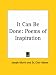 It Can Be Done: Poems of Inspiration by  ISBN 0766155617