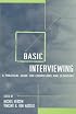 Basic Interviewing: A Practical Guide for Counselors and Clinicians