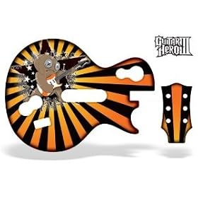 Guitar Hero 3 Faceplate Skin for Xbox 360 / PS3 - Orange Ragdoll