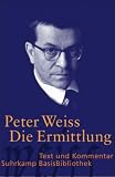 Produkt-Bild: Die Ermittlung: Oratorium in 11 Ges&auml;ngen (Suhrkamp BasisBibliothek)