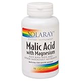 Malic Acid with Magnesium 133 mg By Solaray - 90 Capsules