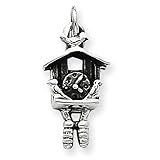 IMAGE OF Sterling Silver Cuckoo Clock Charm