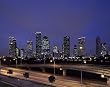 As Dusk Falls in Houston Photograph - Beautiful 16x20-inch Photographic Print by Carol M. Highsmith