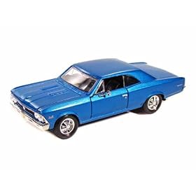1966 Chevy Chevelle SS396 1/24 Blue