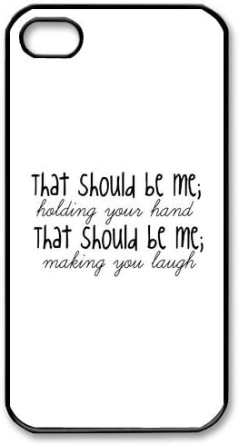 Justin Bieber Quotes iPhone 4 4s Case Hard Plastic iPhone 4 4s Case