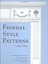 Federal Style Patterns 1780-1820 with CD-Rom