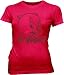 Junk Food Looney Tunes Porky Pig Go Vegan Red Juniors T-shirt Tee