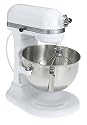 Factory-Reconditioned KitchenAid RKG25H0XWH 5-Quart  Stand Mixer, White