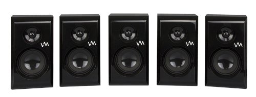VM Audio EXMS582 800W 5.1 Home Multi Media Surround Sound Speakers System USB/SD