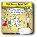 Londons Times Miscellaneous Funny Cartoons - Party Pooper. A Bit Of Potty Humor - Mouse Pads