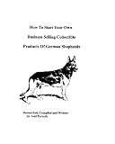 How To Start Your Own Business Selling Collectible Products of German Shepherds