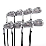 New Nike Victory Red Split Cavity Forged Iron Set 3-PW Stiff Flex Graphite LH