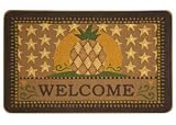 Decorative Welcome Mat - Pineapple Star - 18 x 27