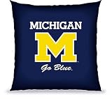 Biederlack NCAA Michigan Toss Pillow