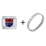 Nba Sacramento Kings Classic Italian Charm Bracelet