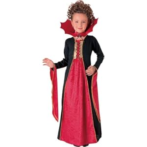 Gothic Vampiress Child Goth Vampire Classic Monster Costume Gothic Vampiress Child Goth Vampire Classic Monster Costume