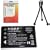 HQRP Replacement Battery for Aiptek ZPT-NP60 NP-60 For Pocket DV5700 / DV-5700 & IS-DV Camcorders plus HQRP Screen Protector & Mini Tripod