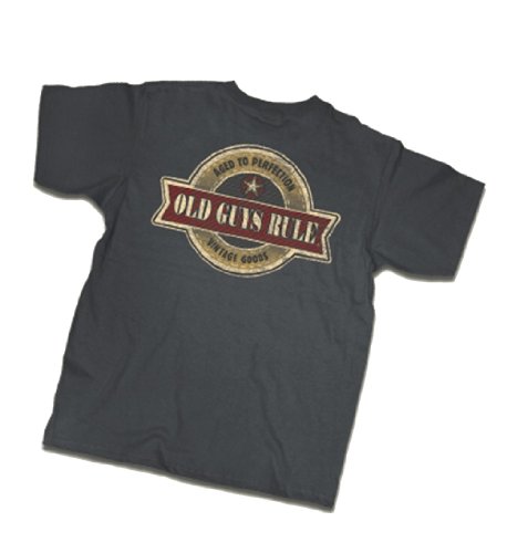 Old Guys Rule T-Shirt Vintage Star Aged to Perfection, Vintage Goods
