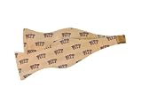 Pitt Bow Tie - University of Pittsburgh Gold Hand-Tied Bow Tie with PITT Logo