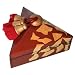 Hand-painted Pyramid Decorative Jewelry / Gift Box With Gold Leaf (Thailand)