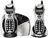 GE 25860GE3 5.8 GHz Dual-Handset Cordless Phone With Call Waiting Caller ID, Digital Messaging System