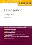 Revue Hachette Education  / Droit public : Catégorie B
