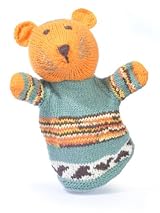 ChunkiChilli Organic Cotton Tiger Hand Puppet