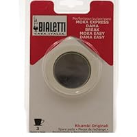 Bialetti Replacement Gasket and Filter Set, 3 Cup