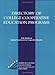 Directory Of College Cooperative Education Programs: (American Council on Education Oryx Press Series on Higher Education)