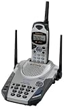 Panasonic KX-TG2563S 2.4 GHz DSS Cordless Speakerphone with Caller ID (Silver)