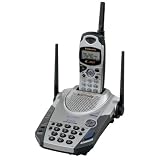 Panasonic KX-TG2563S 2.4 GHz DSS Cordless Speakerphone with Caller ID (Silver)