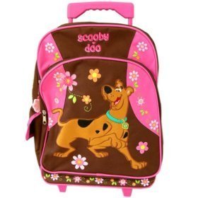 Warner Bros Scooby Doo Rolling Backpack : Full size (Springtime)