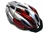 Raleigh Missile II Dial Fit Cycling Helmet Red 58-62cm