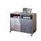 Monster Bedroom 3-Drawer Storage Unit - Charcoal/ Black