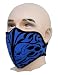 Tattoo Half Face Mask Biker Extreme Sports Neoprene Paintball Snowboarding Skiing