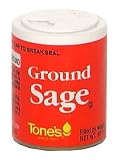 Tone's Ground Sage, .40-Ounce Containers (Pack of 6) (Pack of 3)