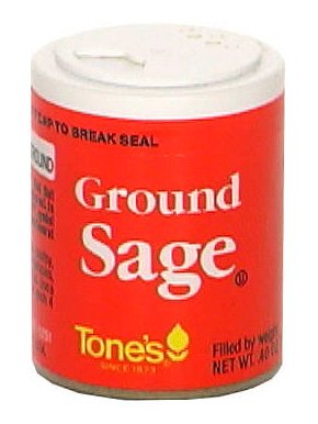 Tone's Ground Sage, .40-Ounce Containers (Pack of 6) (Pack of 3)
