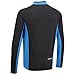 Tenn Mens Coolflo L/S Cycling Jersey - Black/Blue - Lrg