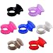 Longbeauty 7 Pair Thin Silicone Flexible Flesh Tunnel Expander Eer Plug Gauge Earlets 7 Colors 16MM