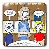 Londons Times Funny Society Cartoons - Soccer Moms - Light Switch Covers - double toggle switch
