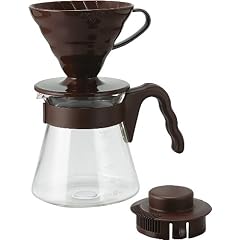 ハリオ V60 コーヒーサーバー02セット　BR VCSD-02CBR